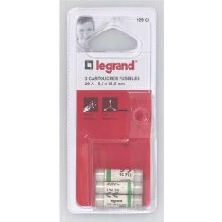 LEGRAND FUSIBLE A VOYANT 20A 8.5X31.5 X3 BL (Vendu Par 1)