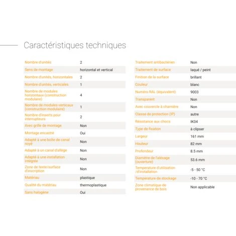 LEGRAND PLAQUE CELIANE BLANC 2 POSTES - 066632 LEGRAND PLAQUE CELIANE BLANC 2 POSTES - 066632 -LEGRAND Soldes 47137031 3