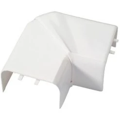 Legrand 010767 Angle Plat à 90° - Dlp Mono 35x80 Et 50x80 - Blanc - Blanc