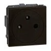 Prise De Courant 2P+T - Surface - 2 Modules - Noir Mat - Connexion Par Bornes Auto - Legrand -LEGRAND Soldes 48629730 1