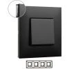 Cadre 4 éléments VALENA NEXT Foncé LEGRAND 741054 -LEGRAND Soldes 50324936 1