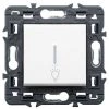 Ampoule Bouton Lumière VALENA NEXT 1P 6A Blanc LEGRAND 741289 -LEGRAND Soldes 50812194 1