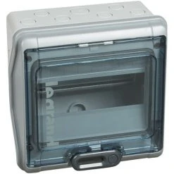 Plexo³ IP 65 Ik 09 Boîtier Modulaire étanche 8 Modules 1 Rangée LEGRAND 601998