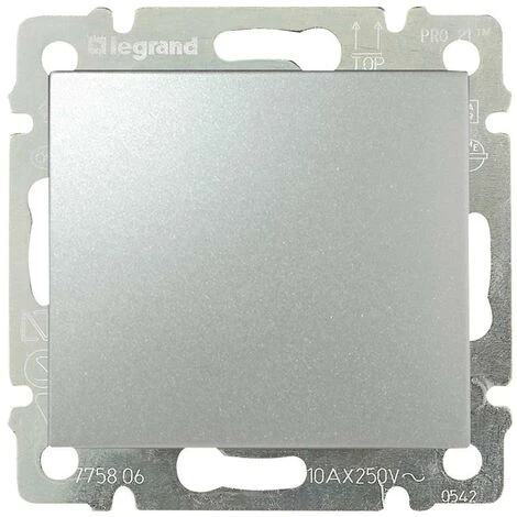 10e interrupteur VALENA aluminium LEGRAND 770101 10e Interrupteur VALENA Aluminium LEGRAND 770101 -LEGRAND Soldes 50850735 1