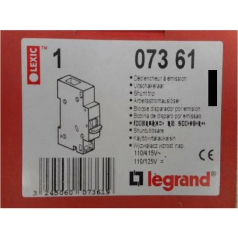 Déclencheur à Émission de Courant LEGRAND DX Lexic - 07361 - NEUF Déclencheur à Émission De Courant LEGRAND DX Lexic - 07361 - NEUF -LEGRAND Soldes 50981666 2