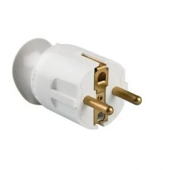 LEGRAND 050172 | Prise Rotative 2P + TT 16A GSB Blanche