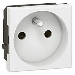 LEGRAND 077113 | Prise 2P + TT Système Français MOSAIC II