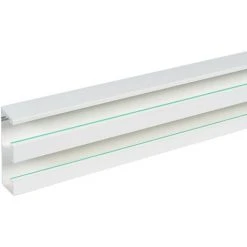LEGRAND Goulotte D'installation PVC 2 Compartiments Logix 45 160x50mm Et Longueur 2m à équiper De 2 Couvercles Blanc Artic (68035)