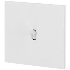 LEGRAND Art D'Arnould Univers Epure Poussoir 6A Blanc Satin (67915)