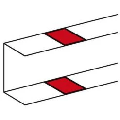 LEGRAND Joint De Corps à éclisse Pour Goulotte DLP Monobloc 50x105mm Blanc (010696)