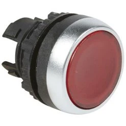 LEGRAND Tête à Impulsion Lumineuse Affleurante IP69 Osmoz Composable Rouge (024001)