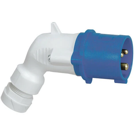 LEGRAND Fiche mobile coudée P17 IP44 16A 200V~ à 250V~ 2P+T (056453) LEGRAND Fiche Mobile Coudée P17 IP44 16A 200V~ à 250V~ 2P+T (056453) -LEGRAND Soldes 51178603 1