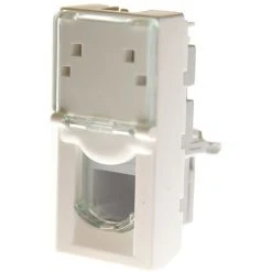 Prise De Courant Encastrable Legrand Mosaic RJ11 4 Contacts