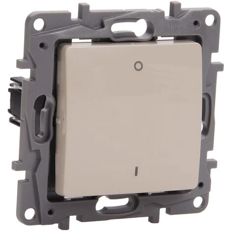 Interrupteur Legrand Niloé Bipolaire Crème -LEGRAND Soldes 52184090 1