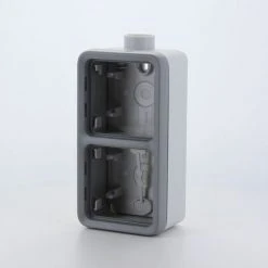 LEGRAND Boîtier En Saillie Étanche Plexo 1 Entrée / 2 Postes