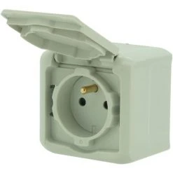 Prise De Courant Semi-étanche Legrand + Terre En Saillie
