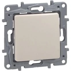 Interrupteur Legrand Niloé Deux Directions Blanc Crème