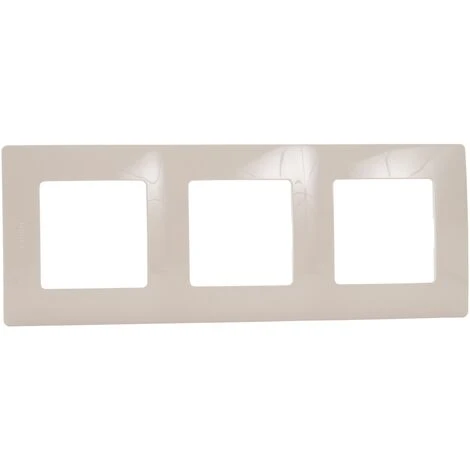 LEGRAND Plaque De Recouvrement Niko 3 Voies Verticale/horizontale Niloe Crème - Crème LEGRAND Plaque De Recouvrement Niko 3 Voies Verticale/horizontale Niloe Crème - Crème -LEGRAND Soldes 52184262 1