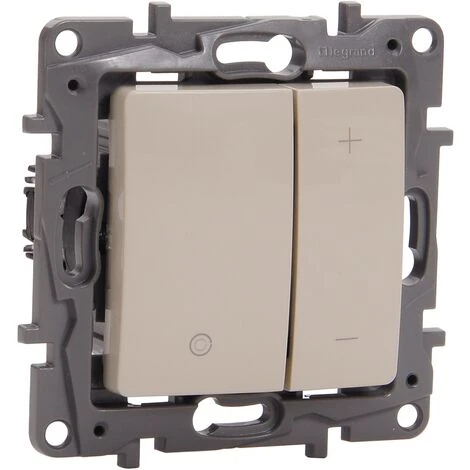 Variateur Legrand Niloe LED 2-200W Crème Variateur Legrand Niloe LED 2-200W Crème -LEGRAND Soldes 52184320 1