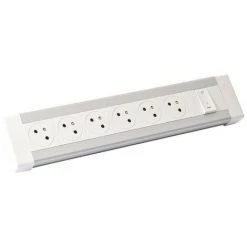 LEGRAND Bloc Bureau 6x2P+T + 1 Interrupteur Lumineux à Câbler (054603)