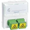 LEGRAND Prise 2 Traversées Fibre Optique SC/APC Simplex Mosaic - 2 Modules Blanc (078614) -LEGRAND Soldes 52497830 1
