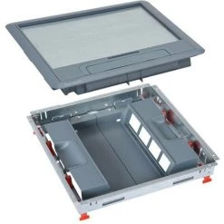 LEGRAND Kit Support Prises Verticales 16 Modules Avec Couvercle Plastique (088014)