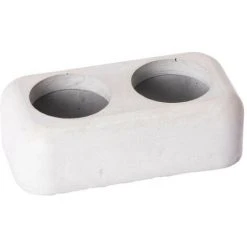 LEGRAND Finition Electr'On Incara 2 Postes - Béton (654934)