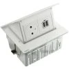 LEGRAND Pop Up Incara 2P+T Surface + Chargeur USB Type-A+C - 4 Modules Blanc (654817) -LEGRAND Soldes 52497868 1
