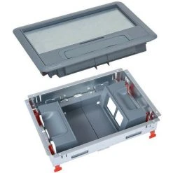 LEGRAND Kit Support Prises Verticales 8 Modules Avec Couvercle Plastique (088012)