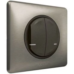 LEGRAND Commande Double Sans Fils ON/OFF Céliane With Netatmo - Plaque Graphite (199189) -LEGRAND Soldes 52498139 2