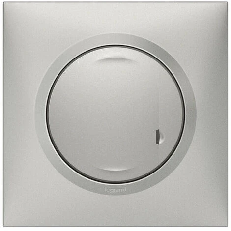 LEGRAND Interrupteur variateur connecté sans Neutre dooxie with Netatmo - plaque alu (199252) LEGRAND Interrupteur Variateur Connecté Sans Neutre Dooxie With Netatmo - Plaque Alu (199252) -LEGRAND Soldes 52498143 1