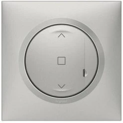 LEGRAND Commande Centralisée Sans Fils Volets Dooxie With Netatmo - Plaque Alu (199255)