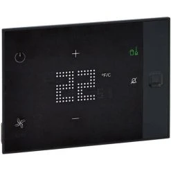 LEGRAND Thermostat Hôtel Ux One Encastré 230V Avec Services DND MUR - Noir (048915)