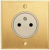 LEGRAND Art D'Arnould Univers Mémoire Prise De Courant 2P+T Surface 16A 250V Or Brossé (67231) -LEGRAND Soldes 52645907 1