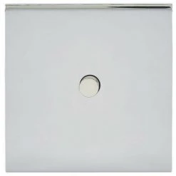 LEGRAND Art D'Arnould Univers Epure Poussoir à Bouton Rond 2A Acier Miroir (67610)