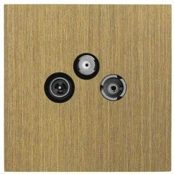 LEGRAND Art D'Arnould Univers Epure Prise TV FM SAT Bronze (67377)