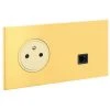 LEGRAND Art D'Arnould Univers Epure Prise De Courant 2P+T Et Prise RJ45 Or Miroir (67738) 1 LEGRAND Art D'Arnould Univers Epure Prise De Courant 2P+T Et Prise RJ45 Or Miroir (67738) -LEGRAND Soldes 52646057 1