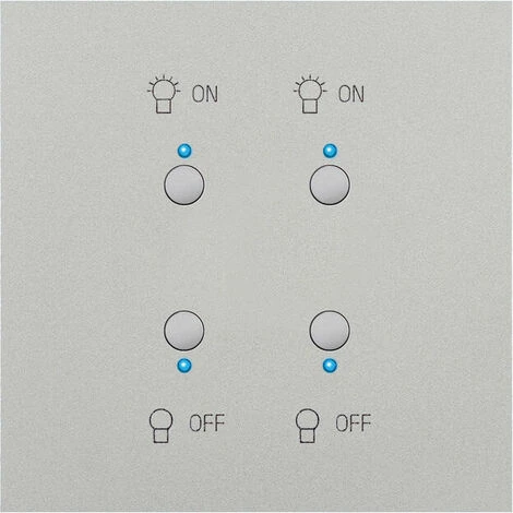 LEGRAND Commande double lumière Art d'Arnould Epure MyHOME_Up acier satin (67582) LEGRAND Commande Double Lumière Art D'Arnould Epure MyHOME_Up Acier Satin (67582) -LEGRAND Soldes 52646060 1