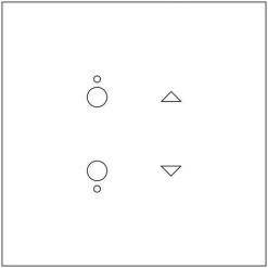 LEGRAND Commande Pour Volets Art D'Arnould Epure MyHOME_Up Acier Miroir (67684) -LEGRAND Soldes 52646062 2