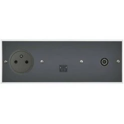 LEGRAND Art D'Arnould Univers Mémoire Prise De Courant 2P+T 16A 250V, Prise RJ45 Catégorie6 FTP Et Prise Télévision Cristal (67037)