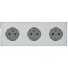 LEGRAND Art D'Arnould Univers Epure Triple Prise De Courant 2P+T 16A 250V Acier Miroir (67633) 1 LEGRAND Art D'Arnould Univers Epure Triple Prise De Courant 2P+T 16A 250V Acier Miroir (67633) -LEGRAND Soldes 52646100 1