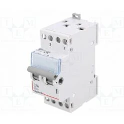 Interrupteur 3 Positions Avec Point Milieu 2 Contacts 32A- 400 V 2 Modules. LEGRAND 412903