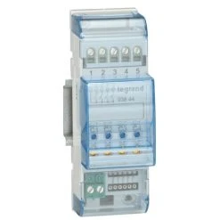 LEGRAND BTICINO SCS/- 4 RELAIS ACTIONNEUR 2 DIN -LEGRAND Soldes 53728055 2