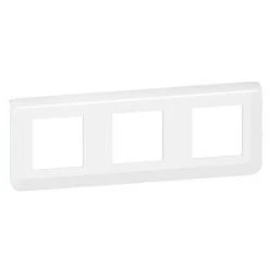 LEGRAND Plaque Mosaic 3x2 Modules Horizontal - Blanc
