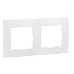 Plaque NILOÉ 2 éléments Anthracite - LEGRAND