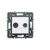 Socle TV/R-SAT Simple VALENA NEXT Blanc - LEGRAND -LEGRAND Soldes 54937618 1
