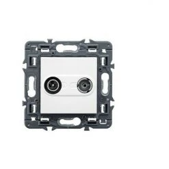 Socle TV/R-SAT Simple VALENA NEXT Blanc - LEGRAND