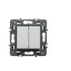 Interrupteur Double Aluminium VALENA NEXT 1P 10AX - LEGRAND 2 Interrupteur Double Aluminium VALENA NEXT 1P 10AX - LEGRAND -LEGRAND Soldes 54937770 1