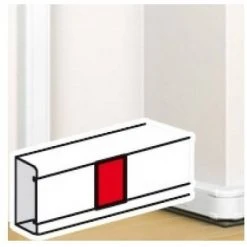 Legrand 075669 - Joint De Couvercle L. 45 - Pour Goulotte à Clippage Direct Prog Mosaic - Blanc