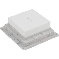 Legrand 089632 - Boîte D'encastrement Plastique - Pour Boîte De Sol 24 Mod Ou Haut. 65 Mm 16 Mod - Blanc